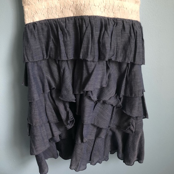 American Rag Strapless Ruffle Dress - Picture 3 of 6
